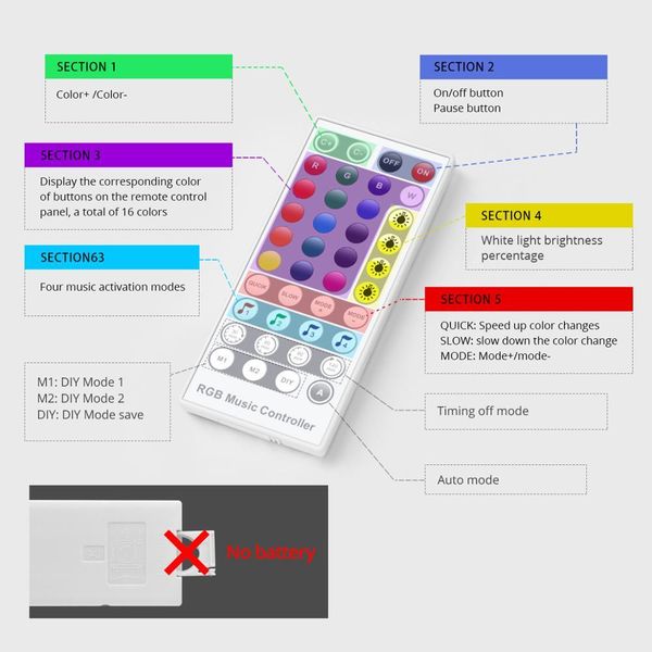 tuya wi-fi светодиодная полоса света rgb контроллер 12v smart life music sync dj диско лампы build в микрофон работа с alexa google h wmtbbb
tuya wi-fi светодиодная полоса света rgb контроллер 12v smart life music sync dj диско лампы build в микрофон работа с alexa google h wmtbbb