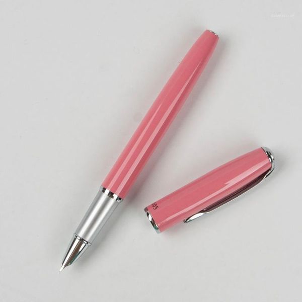 silvery 0.38mm metal fine nib fountain pen wingsung 9105 pens office school supplies1
silvery 0.38mm metal fine nib fountain pen wingsung 9105 pens office school supplies1