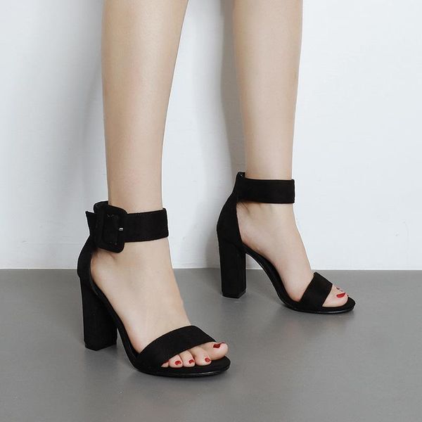 dilalula 2021 super high covered heels women sandals ankle wrap office sandals women shoes, Black
dilalula 2021 super high covered heels women sandals ankle wrap office sandals women shoes, Black