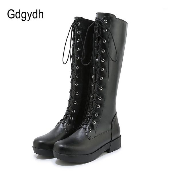 boots gdgydh autumn lace-up high leg boot women black leather ladies long 2021 fashion chunky heel with zipper plus size 431
boots gdgydh autumn lace-up high leg boot women black leather ladies long 2021 fashion chunky heel with zipper plus size 431