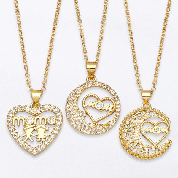 flola romantic heart shape mom necklace for women copper cz crystal round disc necklace mothers day jewelry mom gift nkeb040, Silver
flola romantic heart shape mom necklace for women copper cz crystal round disc necklace mothers day jewelry mom gift nkeb040, Silver
