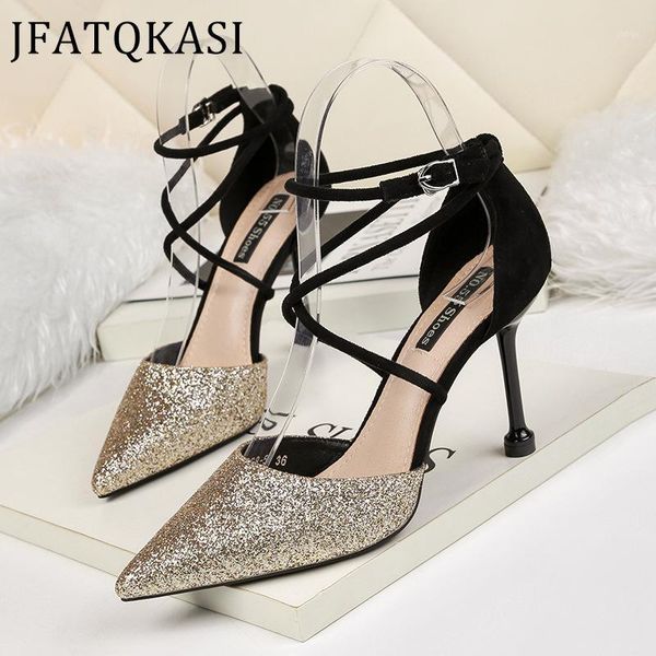 dress shoes women high heels summer single blingbling sequins party woman pointed female pumps fashion brand wedding shoes1, Black
dress shoes women high heels summer single blingbling sequins party woman pointed female pumps fashion brand wedding shoes1, Black