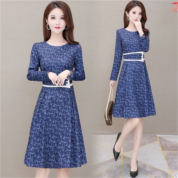 dress woman button ladies'dresses more size middle age muje office lady dressed as fiesta e8vv, Black;gray