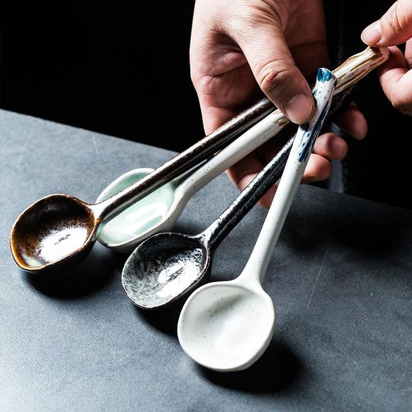 chinese retro creative bump texture ceramic spoon chinese porcelain coffee spoon tableware kitchen utensils
chinese retro creative bump texture ceramic spoon chinese porcelain coffee spoon tableware kitchen utensils