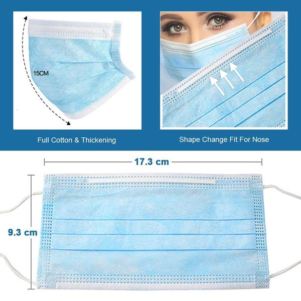 disposable 3-7 days 3-layer non-woven masks protection and personal health mask face s
disposable 3-7 days 3-layer non-woven masks protection and personal health mask face s