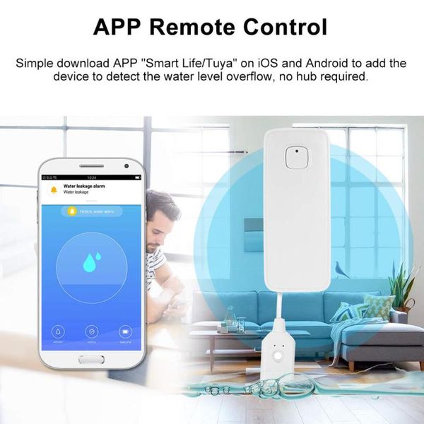 беспроводной smart wi-fi утечка утечки воды утечка приложения контроль приложения tuya smart life control
беспроводной smart wi-fi утечка утечки воды утечка приложения контроль приложения tuya smart life control