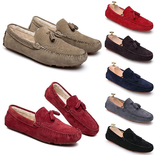 wholesale non-brand men plus cashmere keep warm leather peas shoes black gray red brown blue khaki overshoes casual lazy shoe 38-45
wholesale non-brand men plus cashmere keep warm leather peas shoes black gray red brown blue khaki overshoes casual lazy shoe 38-45