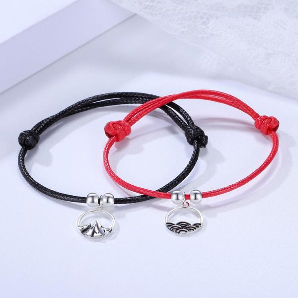 attract couples bracelets friend bracelet men bracelet rope weaving mountain magnetic lover long distance friendship jewel, Golden;silver
attract couples bracelets friend bracelet men bracelet rope weaving mountain magnetic lover long distance friendship jewel, Golden;silver