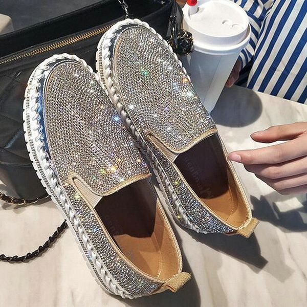 brand european fashion espadrilles shoes woman leather creepers flats ladies loafers crystal loafers drop ship c1120, Black
brand european fashion espadrilles shoes woman leather creepers flats ladies loafers crystal loafers drop ship c1120, Black
