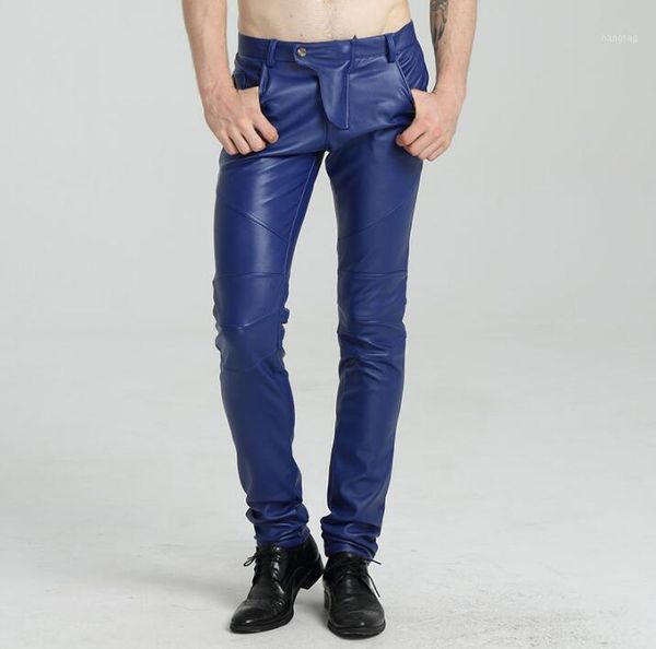 blue spring faux leather pants mens feet pants motorcycle pu trousers for men personality fashion pantalon homme1, Black
blue spring faux leather pants mens feet pants motorcycle pu trousers for men personality fashion pantalon homme1, Black