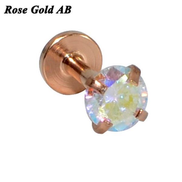 1pc internally threaded prong round opal zircon with flat bottom labret stud ear tragus cartilage earring lip ring piercing q jllmty, Silver
1pc internally threaded prong round opal zircon with flat bottom labret stud ear tragus cartilage earring lip ring piercing q jllmty, Silver