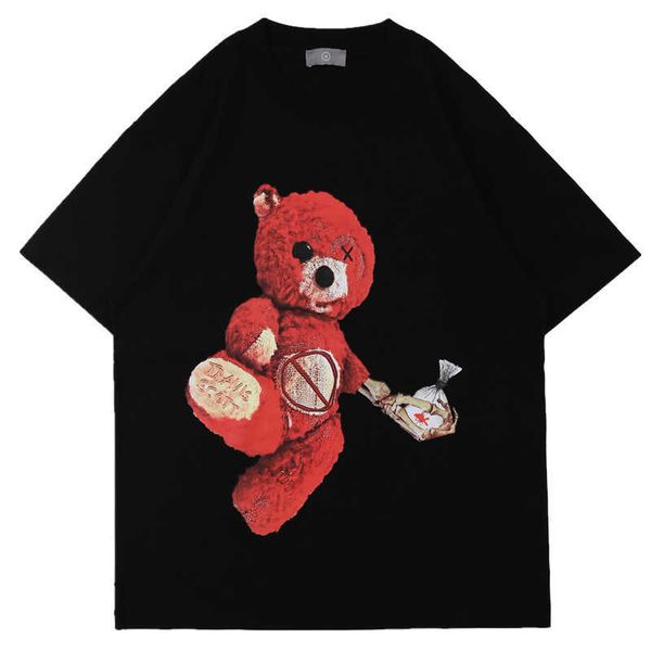 men's t-shirts 21ss travis scott fashion brand new teddy bear print men's and women's lovers cotton short sleeve xt t-shirt, White;black
men's t-shirts 21ss travis scott fashion brand new teddy bear print men's and women's lovers cotton short sleeve xt t-shirt, White;black