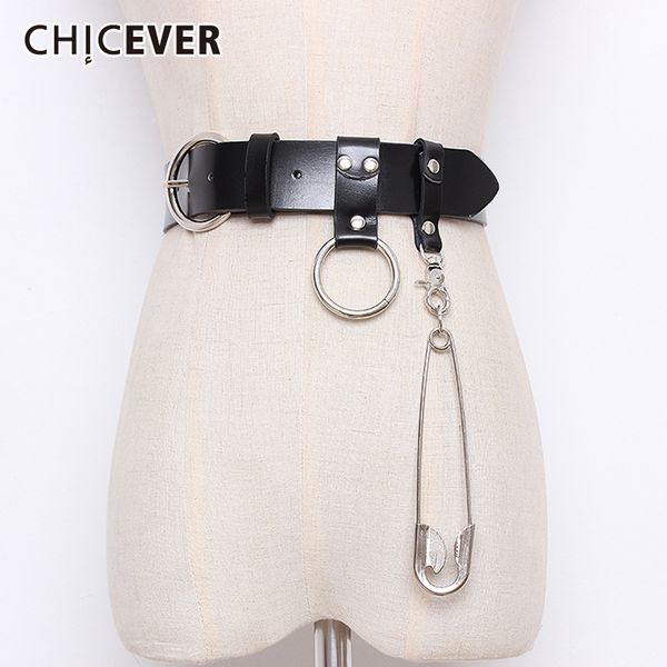 chicever korean pu leather women's belt patchwork pin adjustable clothing accessories belts for female 2020 summer fashion new t200427, Black;brown
chicever korean pu leather women's belt patchwork pin adjustable clothing accessories belts for female 2020 summer fashion new t200427, Black;brown