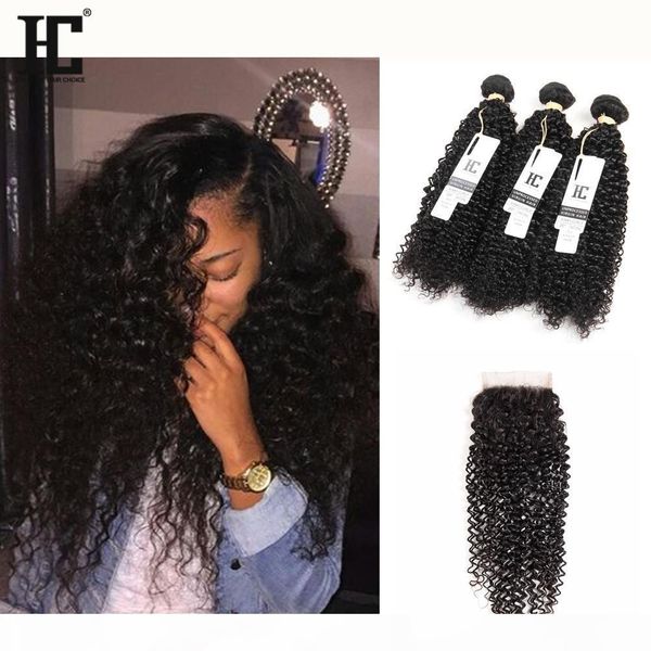 kinky curly brazilian 3 bundles with closure middle 3 part double weft human hair extensions dyeable human hair weave, Black;brown
kinky curly brazilian 3 bundles with closure middle 3 part double weft human hair extensions dyeable human hair weave, Black;brown