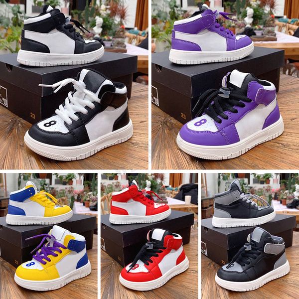 1 kids basketball shoes toddler infant boys girls sports sneakers bred white black maroon kid trainers with box
1 kids basketball shoes toddler infant boys girls sports sneakers bred white black maroon kid trainers with box