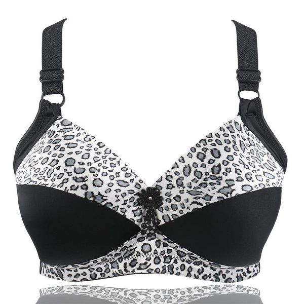 leopard bra adjusted wire gathered push up bras large size d e cup women wireless bras female lingerie40-46, Red;black
leopard bra adjusted wire gathered push up bras large size d e cup women wireless bras female lingerie40-46, Red;black