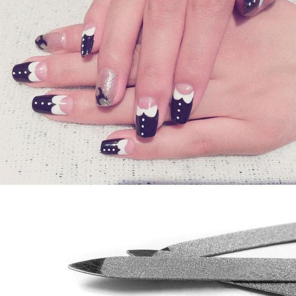 2019 5pcs handle double-sided nail file metal strong manicure pedicure grooming jlluwr
2019 5pcs handle double-sided nail file metal strong manicure pedicure grooming jlluwr