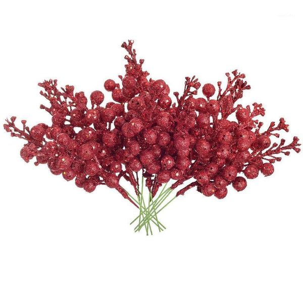 decorative flowers & wreaths bmby-30 pcs artificial berry twig stem wired stems holly berries flower decor for christmas tree decorations1
decorative flowers & wreaths bmby-30 pcs artificial berry twig stem wired stems holly berries flower decor for christmas tree decorations1