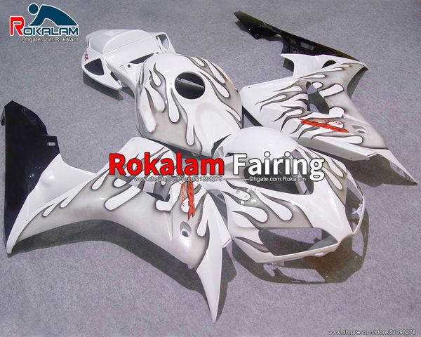 for honda motorcycle fairing cbr1000 rr fairings 2006 2007 white cbr1000rr 06 07 cbr 1000 rr 2006 07 fairing kit (injection molding) 
for honda motorcycle fairing cbr1000 rr fairings 2006 2007 white cbr1000rr 06 07 cbr 1000 rr 2006 07 fairing kit (injection molding)