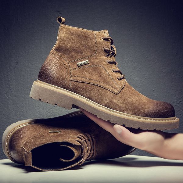 designer british casual desert comfortable leather genuine work shoes made with outdoor tools cowboy male boots kjjs, Black
designer british casual desert comfortable leather genuine work shoes made with outdoor tools cowboy male boots kjjs, Black
