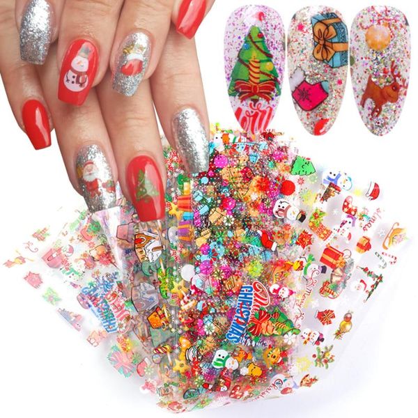 stickers & decals 10pcs christmas decorations on nails diy transfer nail foil sticker snowman elk adhesive wraps for year manicure tips nf10, Black
stickers & decals 10pcs christmas decorations on nails diy transfer nail foil sticker snowman elk adhesive wraps for year manicure tips nf10, Black