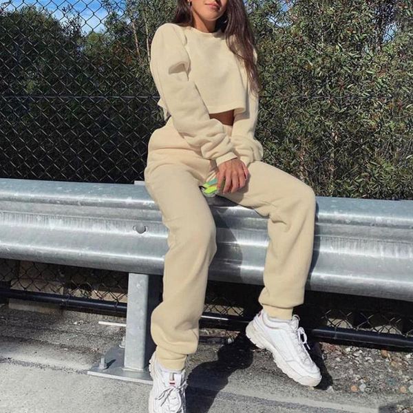 fashion casual lady suit two-piece solid color loose short trousers street style handsome sportswear jogging clothing spring, Gray
fashion casual lady suit two-piece solid color loose short trousers street style handsome sportswear jogging clothing spring, Gray