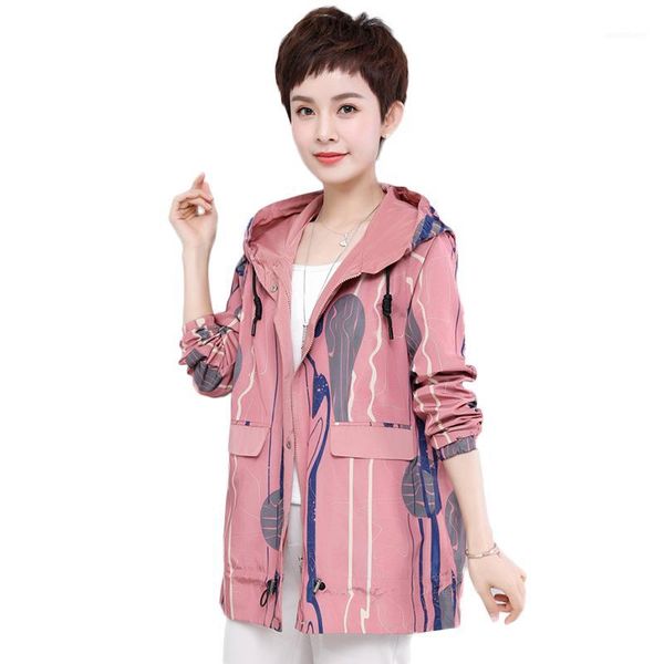 middle-aged mother women windbreak jacket long sleeve hooded coats spring autumn casual print zip up basic jackets for women1, Black;brown
middle-aged mother women windbreak jacket long sleeve hooded coats spring autumn casual print zip up basic jackets for women1, Black;brown