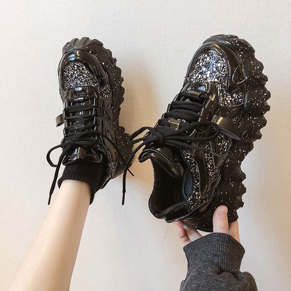 net red and black old father shoes women's instide sports increase
net red and black old father shoes women's instide sports increase