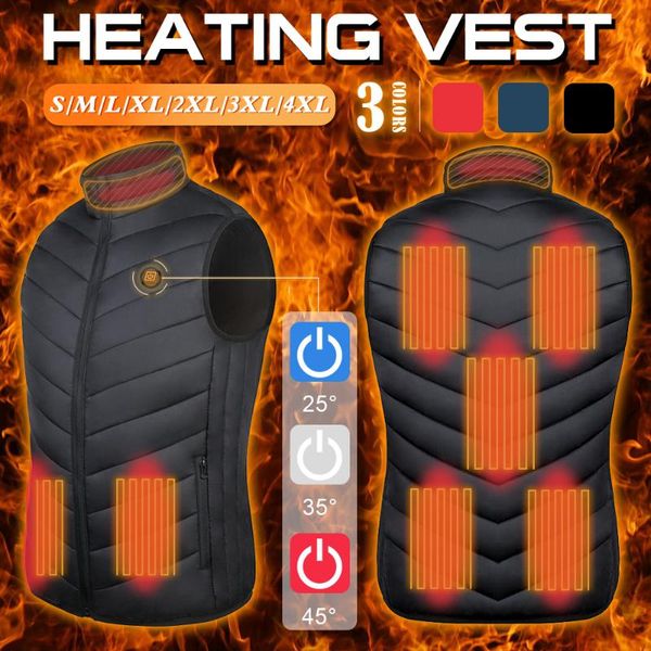 heated vest jacket usb men winter electrical heated sleevless jacket outdoor waistcoat for motorcycle riding hunting hiking, Gray;blue
heated vest jacket usb men winter electrical heated sleevless jacket outdoor waistcoat for motorcycle riding hunting hiking, Gray;blue