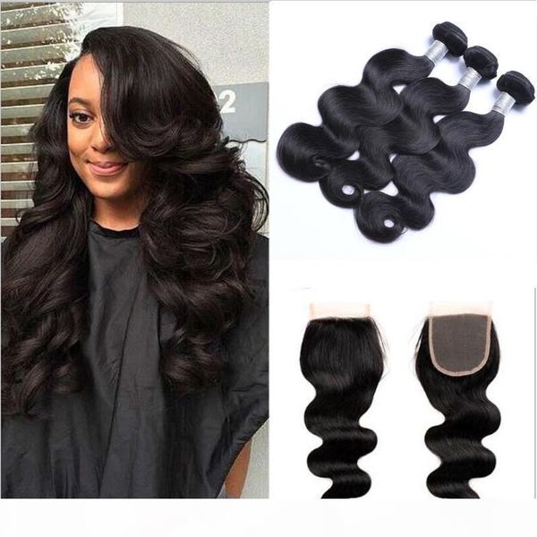 brazilian hair bundles with closure 8-30inch double weft human hair extensions dyeable remy virgin hair weave body wave wavy, Black
brazilian hair bundles with closure 8-30inch double weft human hair extensions dyeable remy virgin hair weave body wave wavy, Black