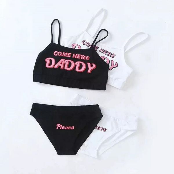 2021 women 2pcs lingerie letter printed vest + under pajamas set nightwear sleepwear clothing sets, Black;white
2021 women 2pcs lingerie letter printed vest + under pajamas set nightwear sleepwear clothing sets, Black;white