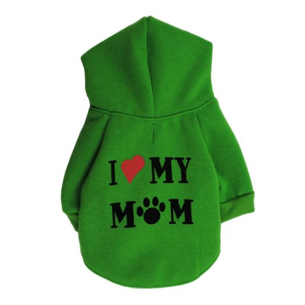 factory pet clothes puppy winter hoodie sweater coat warm sweatshirt love my mom printed dog shirt 8 colors
factory pet clothes puppy winter hoodie sweater coat warm sweatshirt love my mom printed dog shirt 8 colors