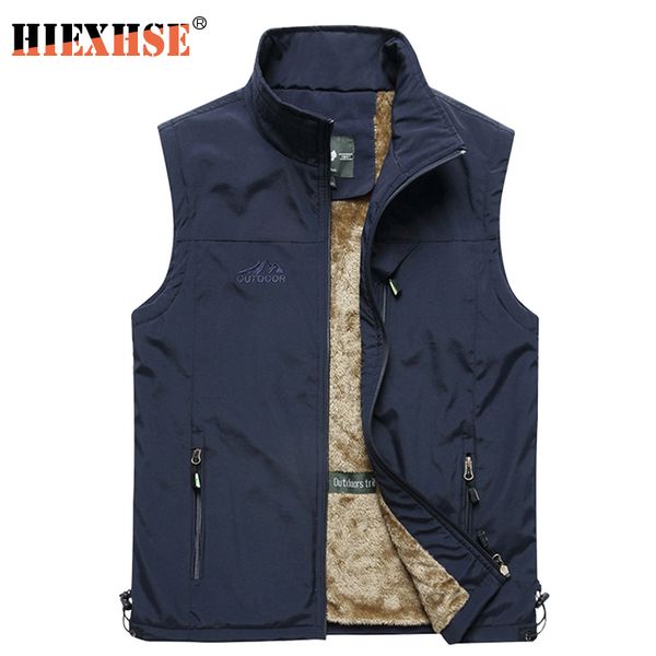 autumn winter men coat warm sleeveless jacket casual men vest coat fleece army green waistcoat big size 4xl 201116, Black;white
autumn winter men coat warm sleeveless jacket casual men vest coat fleece army green waistcoat big size 4xl 201116, Black;white