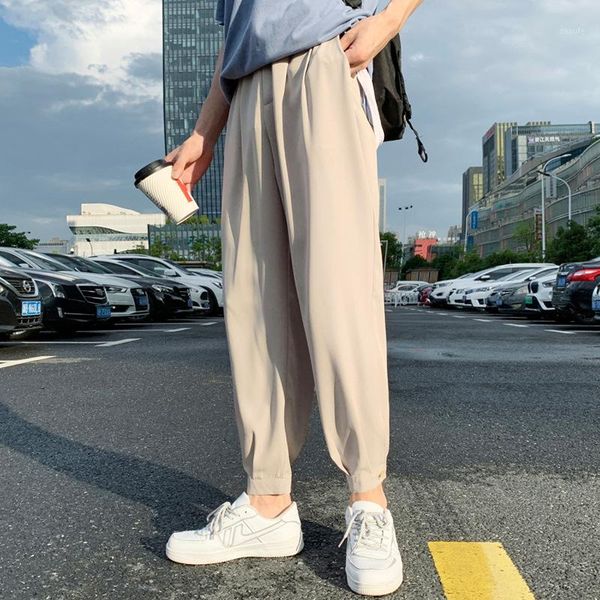 ice silk casual pants men's loose quick-drying air conditioning pants ultra-thin suit ankle-length men's solid color1, Blue
ice silk casual pants men's loose quick-drying air conditioning pants ultra-thin suit ankle-length men's solid color1, Blue