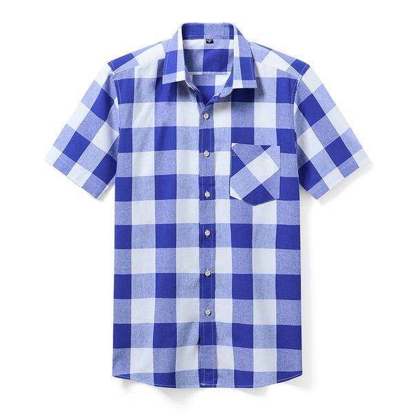 2021 new summer fashion print plaid short sleeve lapel brand casual men's classic shirt g57d, White;black
2021 new summer fashion print plaid short sleeve lapel brand casual men's classic shirt g57d, White;black