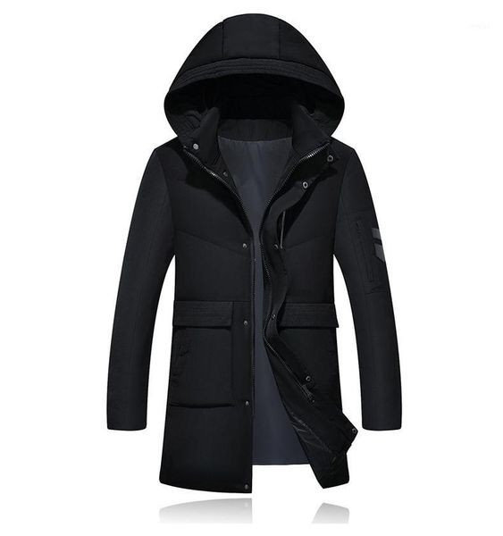 men's down & parkas men winter polyester hat jacket long thicken coat casual parka detachable warm beautiful cotton clothing1, Black
men's down & parkas men winter polyester hat jacket long thicken coat casual parka detachable warm beautiful cotton clothing1, Black