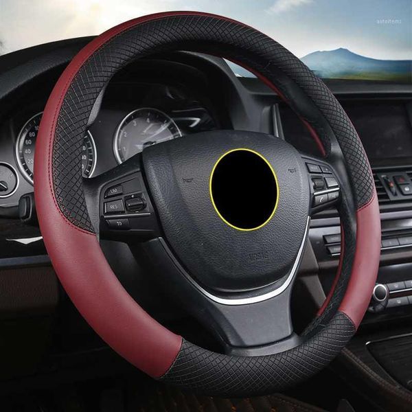 pu leather car steering wheel cover 15 inches universal for cars styling sport steering-wheel covers anti-slip auto accessories1
pu leather car steering wheel cover 15 inches universal for cars styling sport steering-wheel covers anti-slip auto accessories1