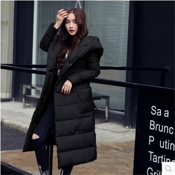 2021 new long winter parka women's quilted jacket down cotton coats of women jackets mujer kj725 awn5, Black
2021 new long winter parka women's quilted jacket down cotton coats of women jackets mujer kj725 awn5, Black