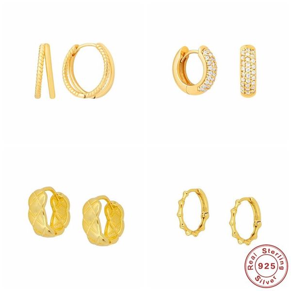 hoop & huggie gs 925 sterling silver earrings for women personality double glossy huggies earring piercing pendiente wedding gift jewelry, Golden;silver
hoop & huggie gs 925 sterling silver earrings for women personality double glossy huggies earring piercing pendiente wedding gift jewelry, Golden;silver