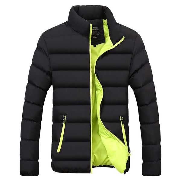 men jacket coat parka cotton padded winter jackets men warm jacket solid color zipper thick coat men fashion jacket, Black;brown
men jacket coat parka cotton padded winter jackets men warm jacket solid color zipper thick coat men fashion jacket, Black;brown