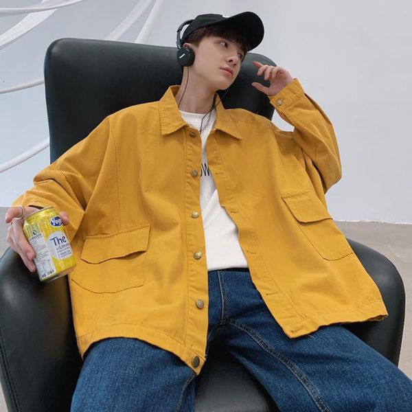 men's jackets 2021 autumn and winter washed tooling jacket fashion casual solid color american cotton black / yellow m-5xl, Black;brown
men's jackets 2021 autumn and winter washed tooling jacket fashion casual solid color american cotton black / yellow m-5xl, Black;brown