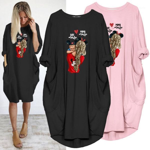 plus size women's dress autumn long sleeve o neck cartoon beauty print loose pocket vintage party casual vestidos robe femme1, Black;gray
plus size women's dress autumn long sleeve o neck cartoon beauty print loose pocket vintage party casual vestidos robe femme1, Black;gray