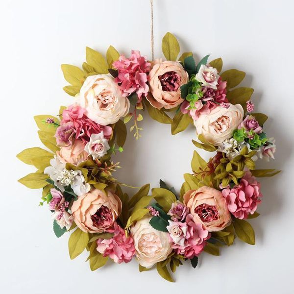 40cm farmhouse decor rattan wreath artificial pink blue flower wreath rose door decoration christmas garland ing
40cm farmhouse decor rattan wreath artificial pink blue flower wreath rose door decoration christmas garland ing