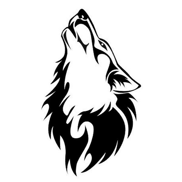 9.5*15.8cm howling wolf creative car body decorative decal vinyl waterproof outdoor car stickers black/silver s1-2269
9.5*15.8cm howling wolf creative car body decorative decal vinyl waterproof outdoor car stickers black/silver s1-2269