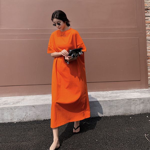 2021 new dressed short-sleeve korean summer temperament a woman at home casual as ladies'long pajamas hqgp, Black;gray
2021 new dressed short-sleeve korean summer temperament a woman at home casual as ladies'long pajamas hqgp, Black;gray