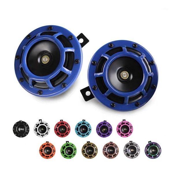 2pcs/pair 12v 120db electric horn car motorcycles electric bike super colorful horn loud waterproof
2pcs/pair 12v 120db electric horn car motorcycles electric bike super colorful horn loud waterproof