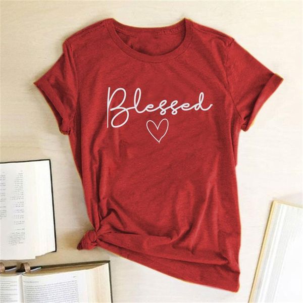 blessed heart printing t-shirts women summer clothes vogue t shirt harajuku graphic tee casual short sleeve for women, White
blessed heart printing t-shirts women summer clothes vogue t shirt harajuku graphic tee casual short sleeve for women, White