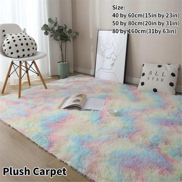 carpets rainbow carpet rug tie dyeing plush soft for living room bedroom anti-slip floor mats water absorption
carpets rainbow carpet rug tie dyeing plush soft for living room bedroom anti-slip floor mats water absorption