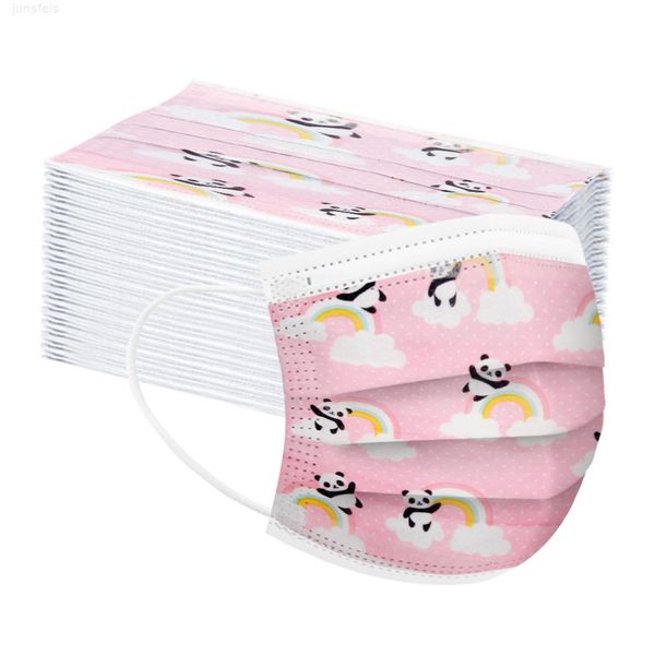disposable masks panda rainbow print children kids boy and girl dustproof mask 3 layers protective face cover
disposable masks panda rainbow print children kids boy and girl dustproof mask 3 layers protective face cover