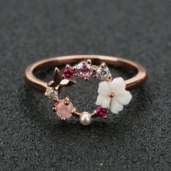 cluster rings fashion butterfly flowers rhinestone ring rose gold glossy women geometric metal elegant gorgeous finger wedding jewelry, Golden;silver
cluster rings fashion butterfly flowers rhinestone ring rose gold glossy women geometric metal elegant gorgeous finger wedding jewelry, Golden;silver